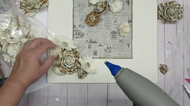 ?AWESOME FARMHOUSE THRIFT FLIPS!~Sola Wood Flowers DIY~Shabby Chic Vintage Frame DIY смотреть онлайн