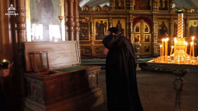 Молебен преподобному Антипе Валаамскому смотреть онлайн
