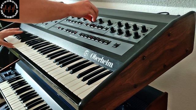 7 Minutes Growling with the Oberheim OB-X Synthesizer (no OB-X8) смотреть онлайн