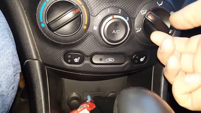 Отключение постоянного кондиционирования Hyundai Solaris