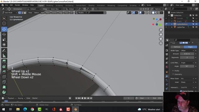 BLENDER CHALLENGE 14: Spy Gear - Lighter With Camera 1 (Part 2) смотреть онлайн