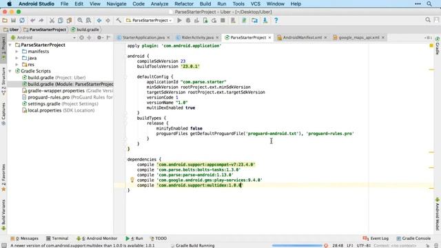 Build Uber Clone Android Studio Rider Activity - 03 смотреть онлайн