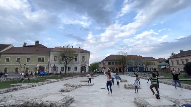 Jerusalema Flashmob Vác International Dance Day 2021 смотреть онлайн