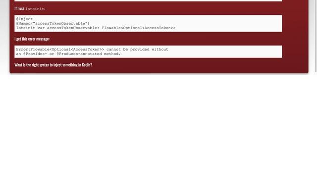 How to inject into var in Kotlin? смотреть онлайн