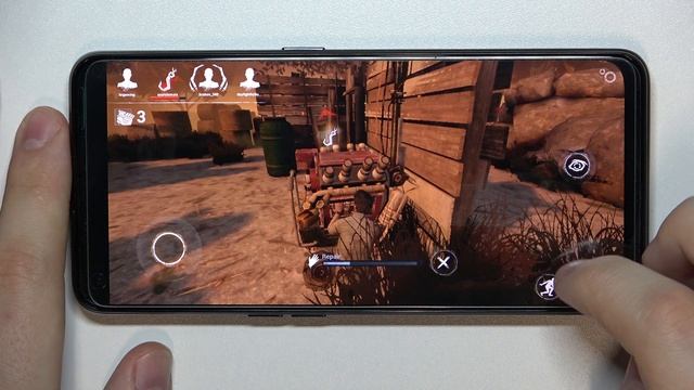 Геймплей игры Dead by Daylight Mobile на телефоне OPPO A94 5G / Настройки графики в Dead by Dayligh смотреть онлайн