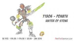 Lego Bionicle 2015 and 2016 Collection