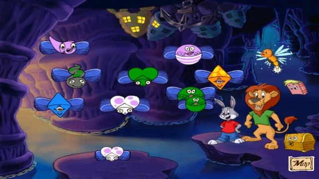 Let's Play Reader Rabbit Preschool Part 1 - The Land of Sparkalot смотреть онлайн