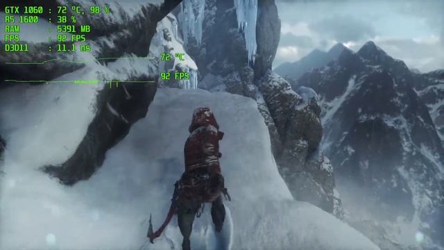 AMD Ryzen R5 1600 and 1060 6GB | Rise of the Tomb Raider смотреть онлайн