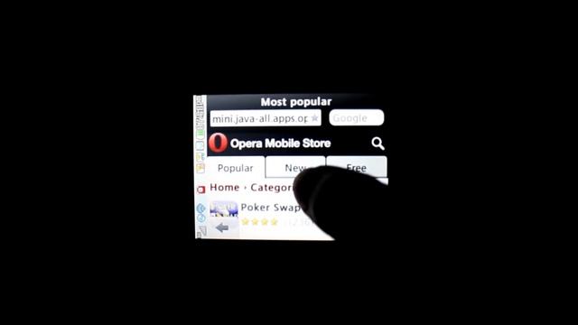 LG 840G - Downloading Free Games from Opera Mini 7.1 смотреть онлайн