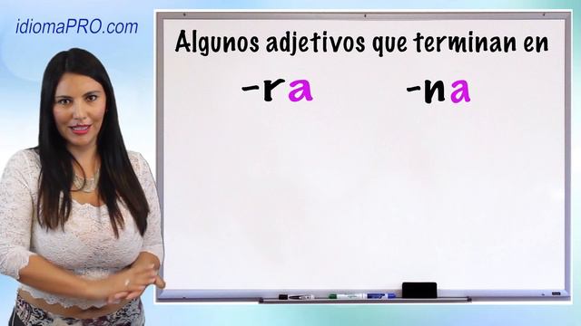 7. Gramática - Adjetivos y Género en Español (Learn Spanish) смотреть онлайн