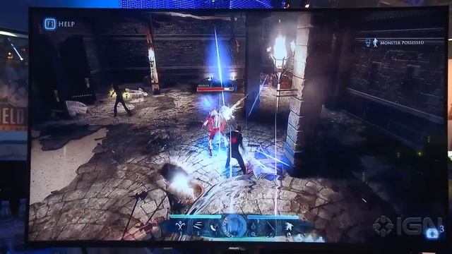 4 Minutes of Shadow Realms Gameplay - Gamescom 2014 смотреть онлайн