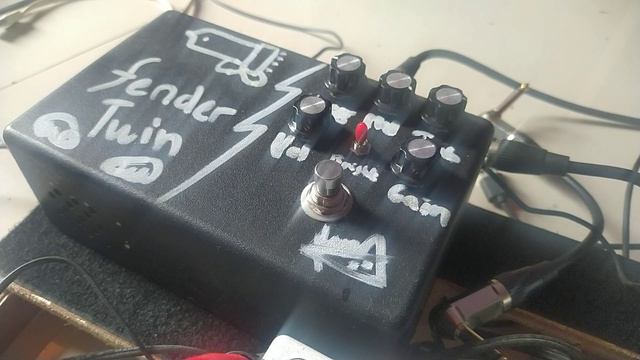 Fender Twin Preamp Diy || 6h2n Tube