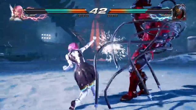 Tekken 7 Alisa Vs Gigas Double K O смотреть онлайн