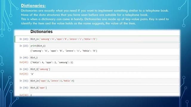 Data Structure(Part 4) Set, tuples & Dictionary смотреть онлайн