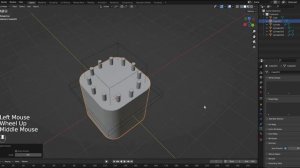 Как использовать буллион (boolean ) в Blender