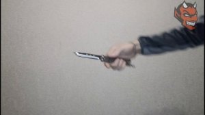 Zen rollover (обучение трюку с ножом бабочкой)