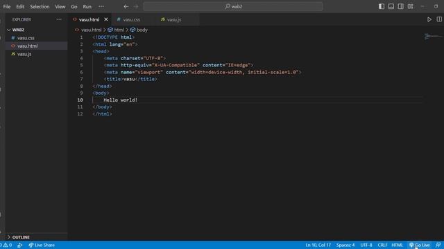 HTML Tutorial: Installing VS Code & Live Server | Web Development Tutorials #1 смотреть онлайн