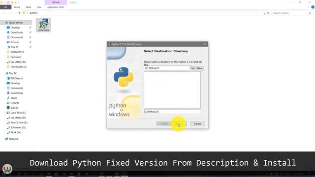 unable to create process using python.exe fix смотреть онлайн