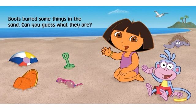 Dora the Explorer - A Day at the Beach - Read Aloud by Mommy смотреть онлайн