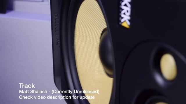KRK Rokit 10-3 G4 - Driver Excursion + Sound Demo смотреть онлайн