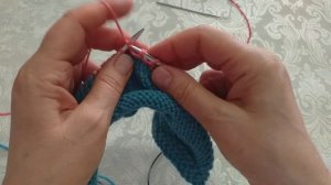 #Вязание_регланом_сверху. Часть 6. Карман-кенгуру.