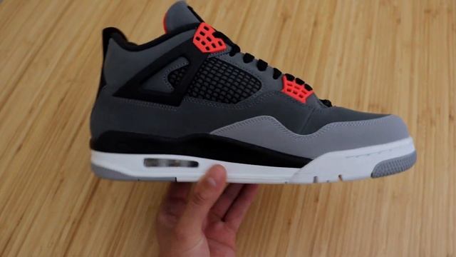 Jordan 4 Infrared Unboxing + On Feet! смотреть онлайн