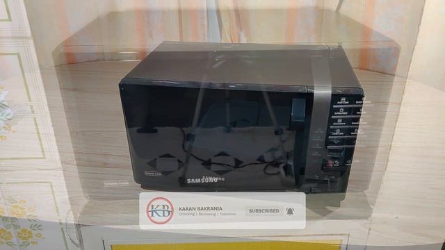 Samsung Microwave Oven 23L MS23K3513AK Unboxing And Review смотреть онлайн