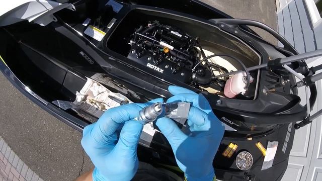 Changing Spark Plugs On A SEA DOO - How To Replace