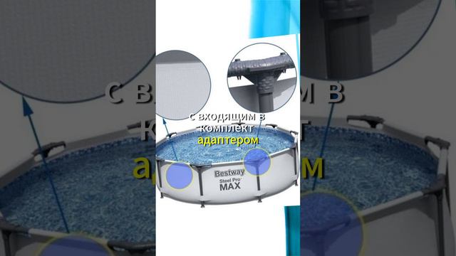 Бассейн каркасный Bestway смотреть онлайн