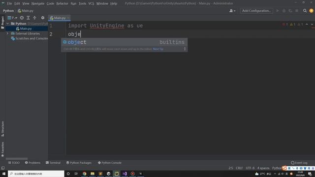 [程序员小飞]如何搭建Python For Unity的开发环境 | 如何使用Python开发游戏 смотреть онлайн