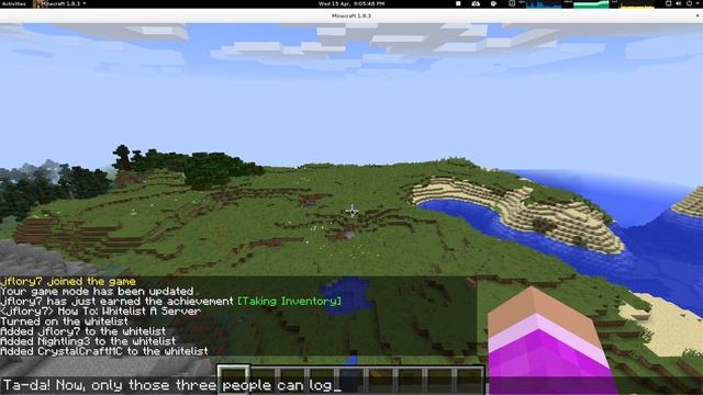 How To - Whitelist a Minecraft Server смотреть онлайн