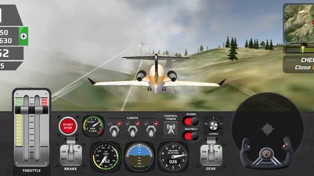 Airplane Flight Pilot Simulator 3D Flying Flight Pilot Games 2023 - Android GamePlay