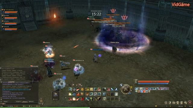 {Lineage 2 Essence} Арена кланов #3: жесткий кик и прокачка скиллов. Олимп 3х3 с комментариями. смотреть онлайн