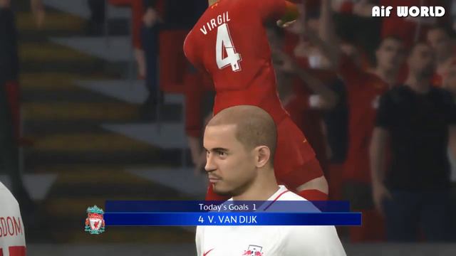 PES 2017 | Liverpool vs Red Bull Salzburg - UCL 2019/2020 - Highlights - Gameplay PC смотреть онлайн