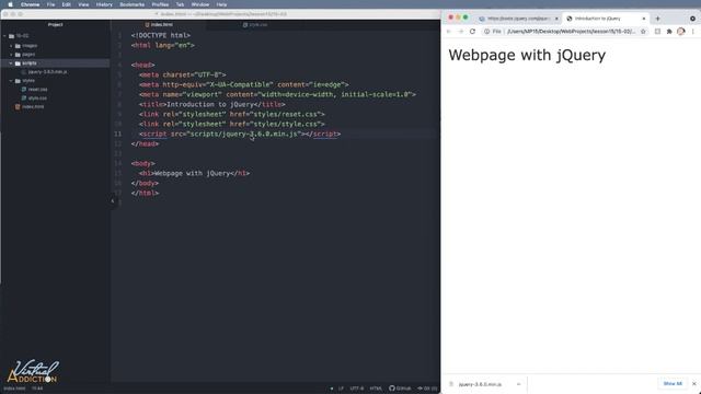 Getting started using jQuery | A beginners guide to setting up jQuery in your web project смотреть онлайн
