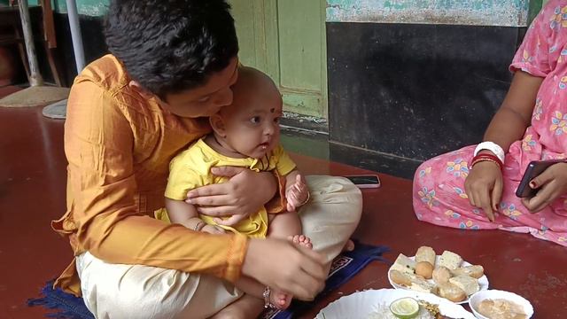 মিঠি রানী ভাত খাচ্ছে দেখো 🥰#trending #baby #subscribe