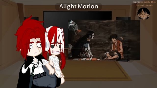 Shanks and Uta reacts to Luffy/Joyboy | Gear 5 | 2/2 | one piece react | gacha club | смотреть онлайн