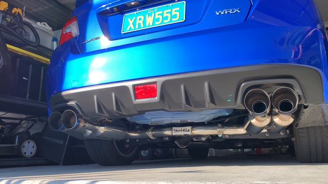 SUBARU WRX CVT Premium 2021 INVIDIA EXHAUST Start Up! #subaru #subaruwrx