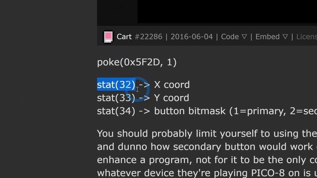 Get Mouse Position in Pico-8 - How to Make A Custom Cursor or Use Mouse Control in Pico-8! смотреть онлайн