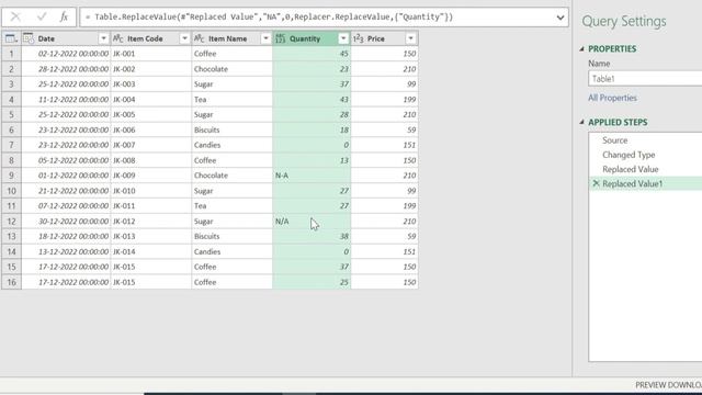 How to Replace Values and Errors in Power Query in Excel смотреть онлайн