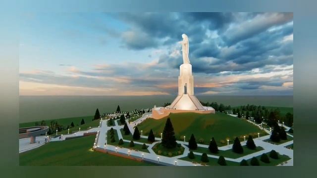 Мегапроект! 77,7 м. Статуя Иисуса Христа на горе Атис Армения ?? смотреть онлайн