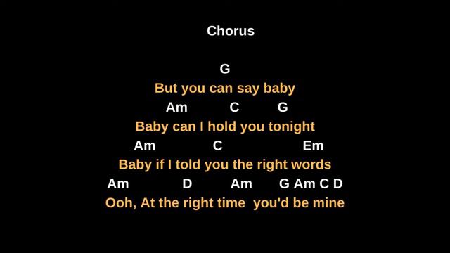 SONG 18 BABY CAN I HOLD YOU | T. CHAPMAN / GUITAR CHORDS/LYRICS | ATIBAPA TV смотреть онлайн