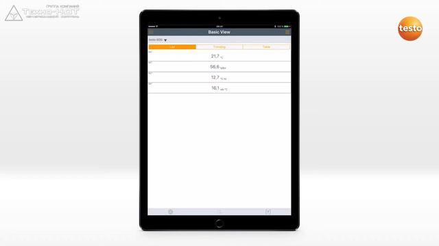 Testo Smart Probes App. Обзор основных функций смотреть онлайн