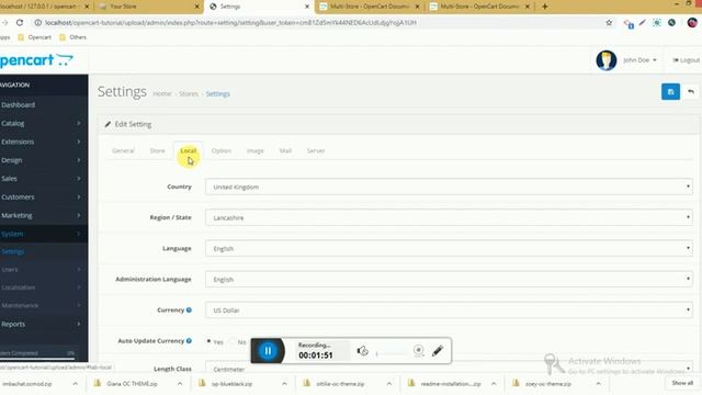 How To Product Store Configuration in Opencart 2021 - Tamil смотреть онлайн