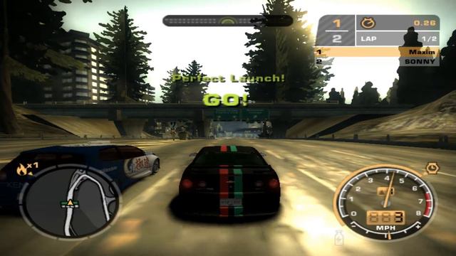 Прохождение Need For Speed Most Wanted-Black Edition(Sonny) #3.