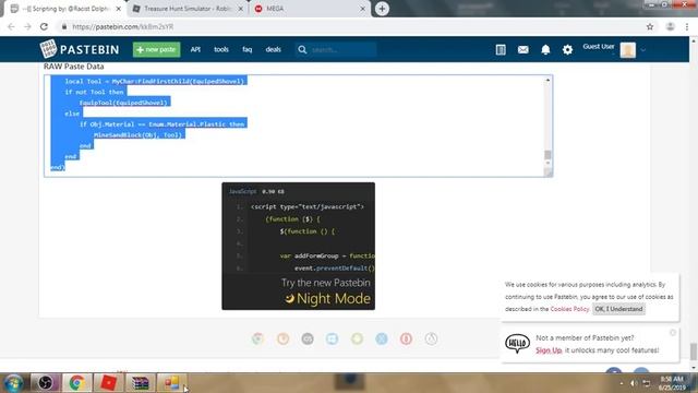 Treasure Hunt Simulator ! Auto Farm Script pastebin 2019 смотреть онлайн
