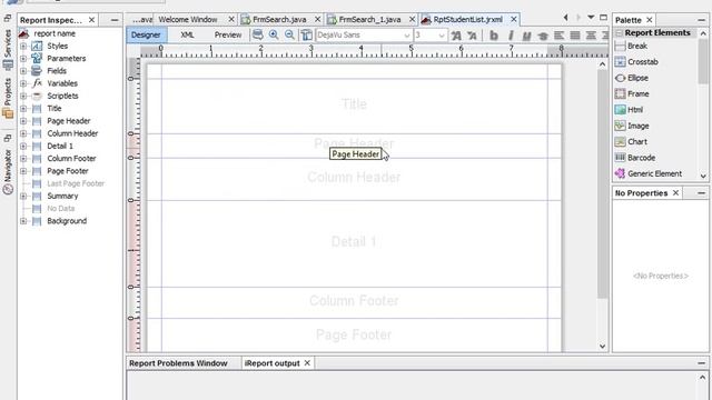 How to Create ireport in java Part 1 смотреть онлайн