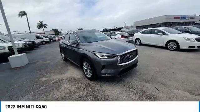 2022 INFINITI QX50 Near MeMiami, Kendall, North Miami Hialeah FL NGC09059A NGC09059A
