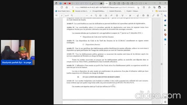 ?Parfait Eyi expose son point de vue sur la situation du Gabon ? смотреть онлайн