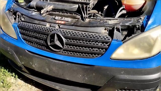 Свап Mersedes Vito двигатель Toyota 3UZ fe. смотреть онлайн